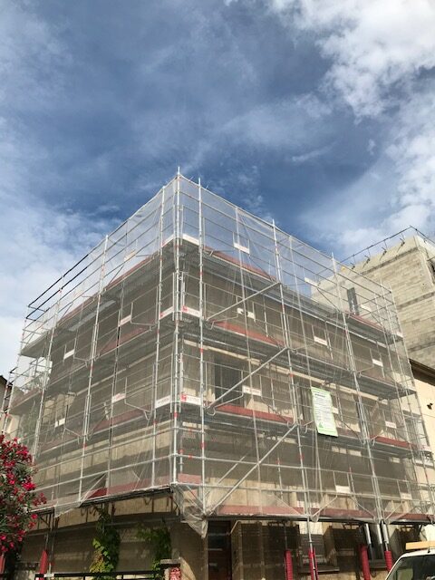 Visite d'une maison individuelle en rénovation